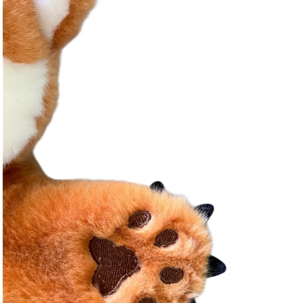 The Puppet Company Plush Fox Hand Puppet Orange and White Large